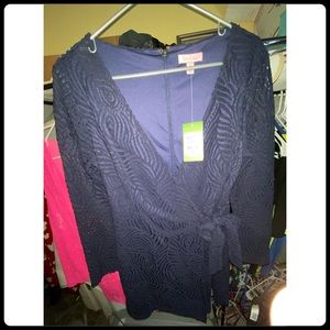 ***SOLD***NWT Lilly Pulitzer Tiki Wrap Romper